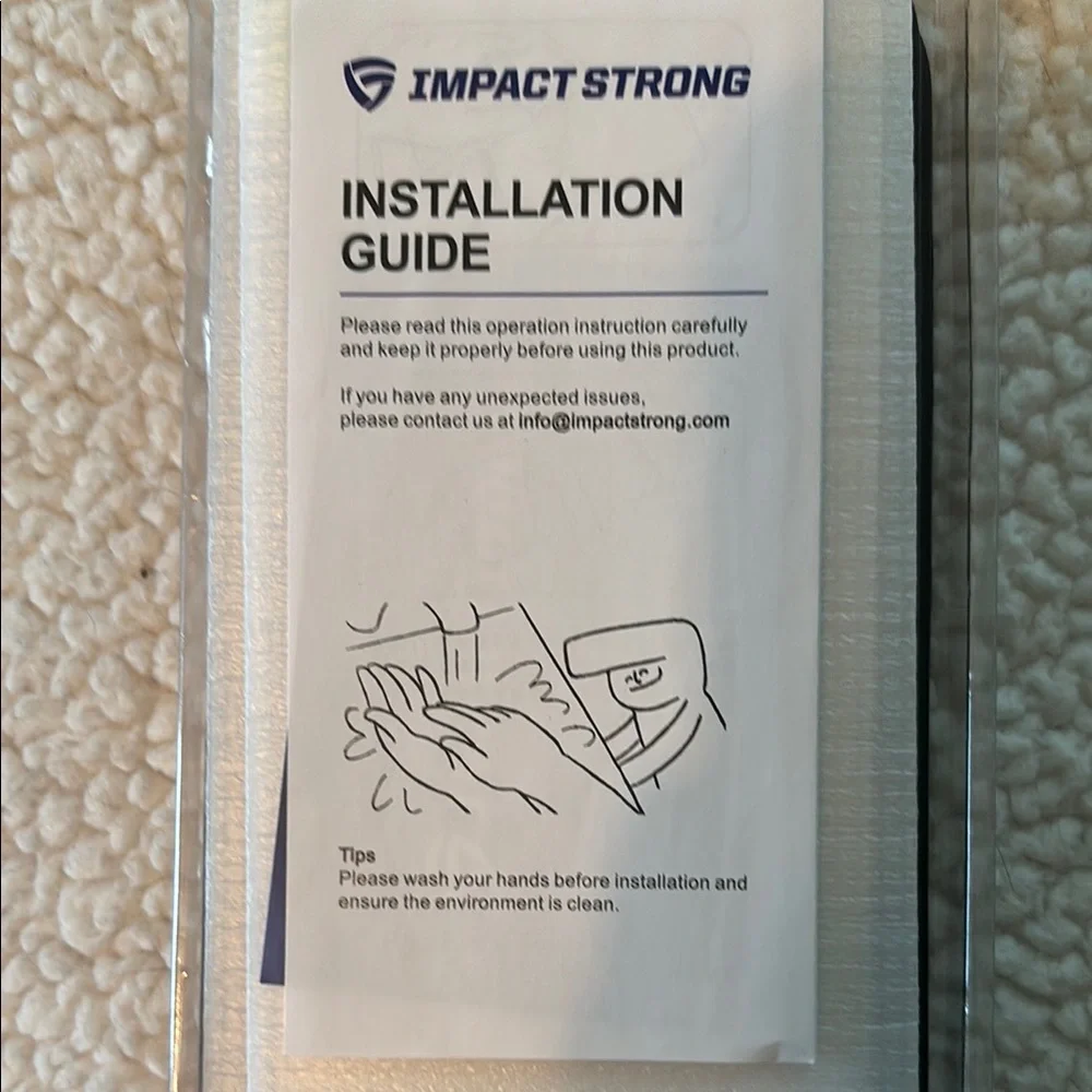 White Screen Protector for Cell Phones